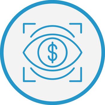Vision Compact Web Symbol vector