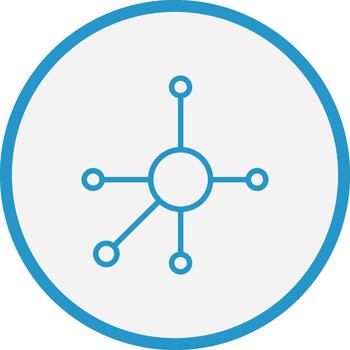 Connection Vivid App Element vector