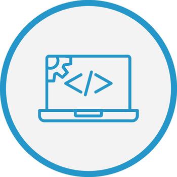 web desarrollo digital aplicación concepto vector