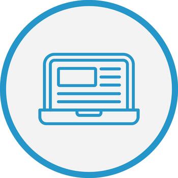 Website Futuristic UI Mark vector