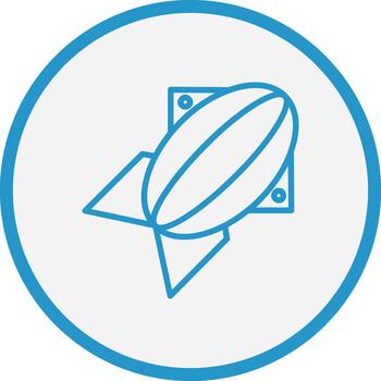 Blimp Interactive UI Design vector