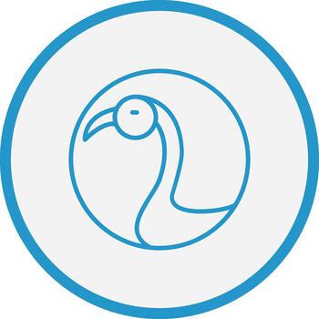 flamenco mínimo ui elemento vector