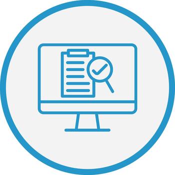 Verification Soft Outline Graphic vector