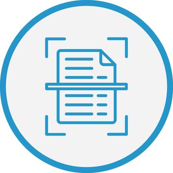 Scanner Clean Sketch Form vector