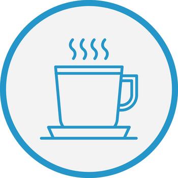 Coffee Break Abstract UI Visual vector