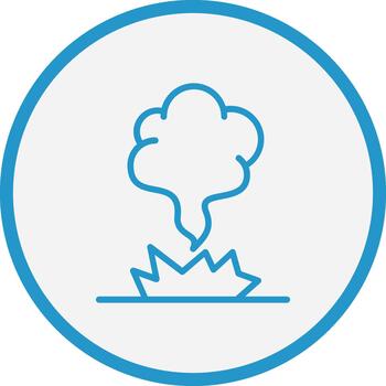 Explosion Mobile App Illustration vector