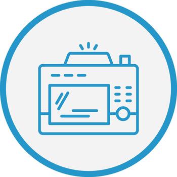 Back Camera Interactive UI Design vector