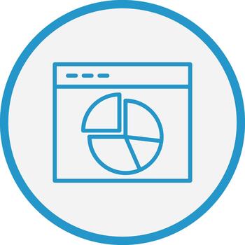 Analytics Interactive UI Design vector