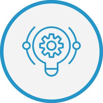 Creative Process Interactive Symbol vector