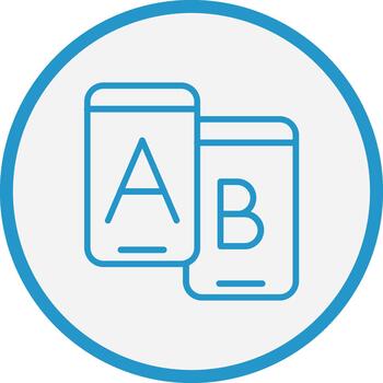 ab pruebas resumen ui visual vector