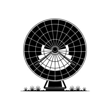 A striking illustration of a dartboard with two darts embedded in it vector