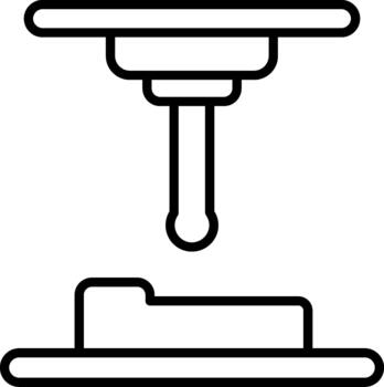 selectivo láser derritiendo proceso vector