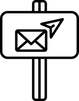 Electronic Mail Inbox vector