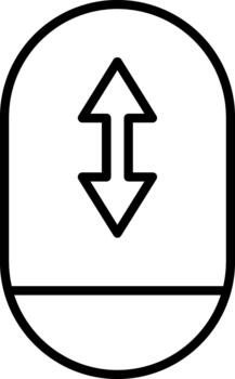 Mouse Scroll Wheel vector