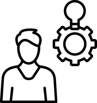 Creative Brainstorming Session vector