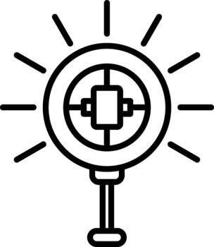 anillo ligero preparar vector