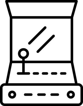 Retro Arcade Machine vector