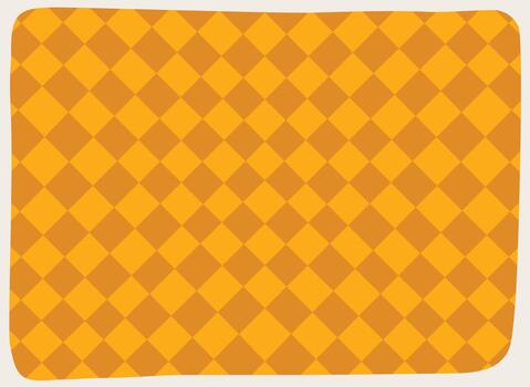 Geometric Checkered Rhombus Pattern Background vector