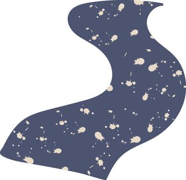 resumen forma con pintar salpicaduras vector