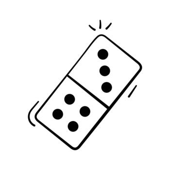 Rolling dice game icon, perfect for gaming,, vector