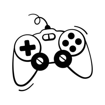 Ready to use icon of game controller.., vector