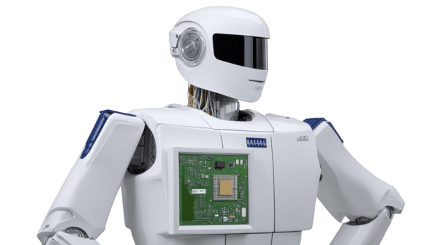 robot umanoide artificiale intelligenza bianca futuristico tecnologia circuito tavola elettronico innovazione macchina in piedi moderno androide digitale scienza Avanzate ingegneria cibernetico intelligente png