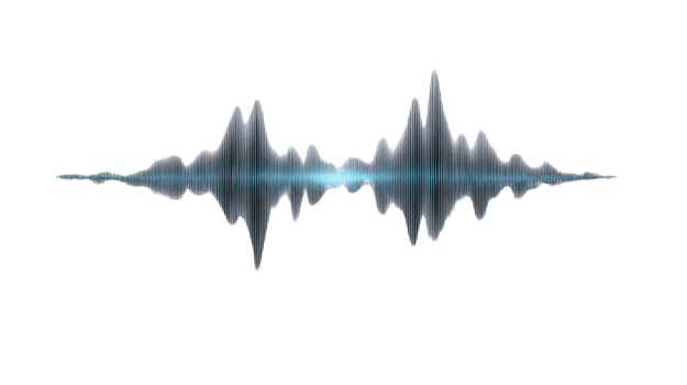 audio forma de onda, onda de sonido, frecuencia, y digital señal son visualizado en esta resumen imagen, representando tecnología, comunicación, y música conceptos png