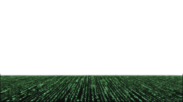 verde digital código em transparência fundo cria futurista, cyberpunk atmosfera, evocando tecnologia, dados fluxo, e virtual realidade dentro computador gerado meio Ambiente png