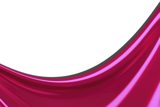 levande rosa abstrakt Vinka med glansig textur och slät kurva på genomskinlighet bakgrund, modern dynamisk design för kreativ projekt, energisk och trogen visuell stil png