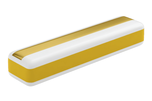 guld och vit rektangulär bar, glansig yta, isolerat på transparent bakgrund, modern minimal design, lyx objekt, elegant och rena, lämplig för produkt attrapp eller branding png