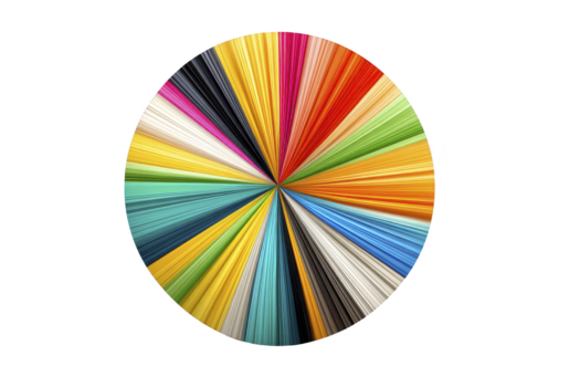 vistoso resumen radial patrón, vibrante circular diseño, geométrico simetría, multicolor líneas irradiar desde centro, moderno arte, energético y dinámica visual, creativo antecedentes png