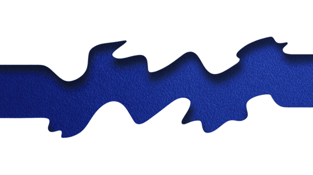 trasig blå papper kant med grov textur, ojämn form, och skugga på transparent bakgrund, lämplig för kreativ design, scrapbooking, eller digital collage projekt png