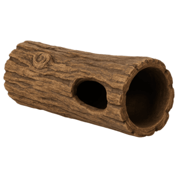 decorativo cerâmico registro réptil ocultar aquário enfeite natural madeira textura túnel habitat png