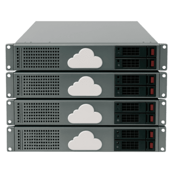 pila di server che rappresentano nube calcolo dati Conservazione Rete tecnologia png