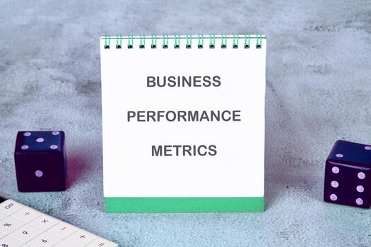 Conceptual text, phrase words BUSINESS PERFORMANCE METRICS The concept of development and business, strategy and growth. A place to copy photo