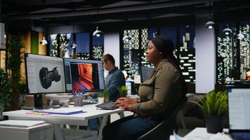 jogos desenvolvedores alavancagens ai chatbot e Programas para crio Marte ambiente. generativo artificial inteligência aplicativo utiliza profundo Aprendendo e automação para futurista jogos projetos. Câmera uma. video