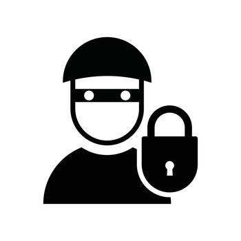 User Privacy and Security Icon vector
