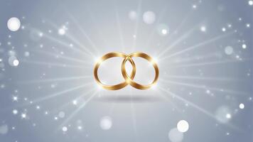 flytande mjuk bokeh lampor och skimrande partiklar på en ljus rena vit blå abstrakt bakgrund skapande en fredlig atmosfär video