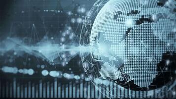 Global Digital Network and Technology World Connection video