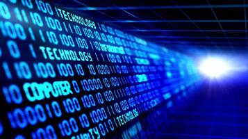 binair code digitaal Matrix video