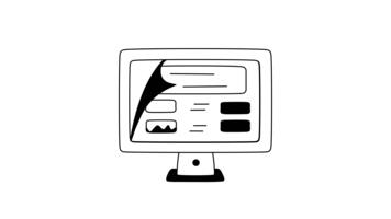 animated icon symbolizing responsive web design for seamless multi device compatibility video