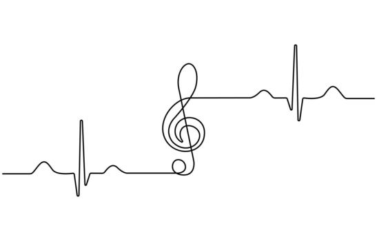 Musical notes collection with various colors isolated on white background vector