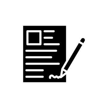 editable registro formar icono. parte de un grande icono conjunto familia. Perfecto para web y aplicación interfaces, presentaciones, infografía, etc ilustración, eps10 vector