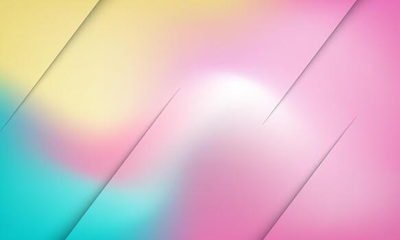 Abstract pastel gradient background with diagonal lines. vector