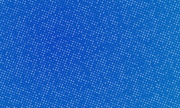 Blue textured fabric background with subtle pattern. vector