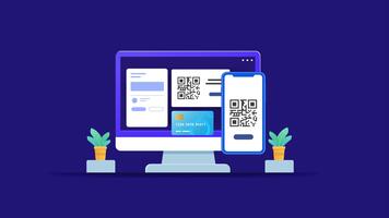 Mobile Payment Transaction Using QR code video