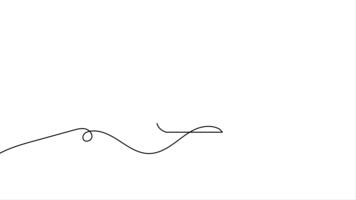 Bookshelf one line art animation. Book stack continuous one line art animation on white background. Education line art animation video