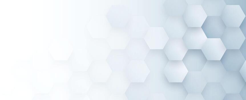 Soft hexagonal background pattern vector