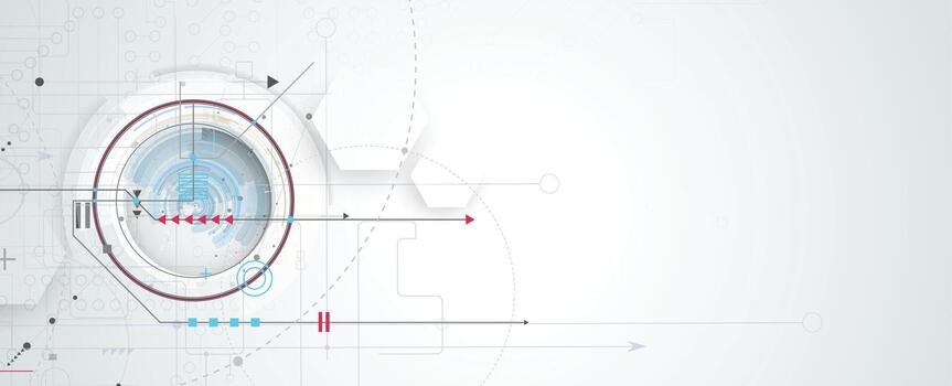 Abstract digital design with geometric shapes vector