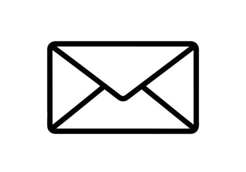 Envelope Icon Simple and Modern Line Art Illustration for Email and Mail vector